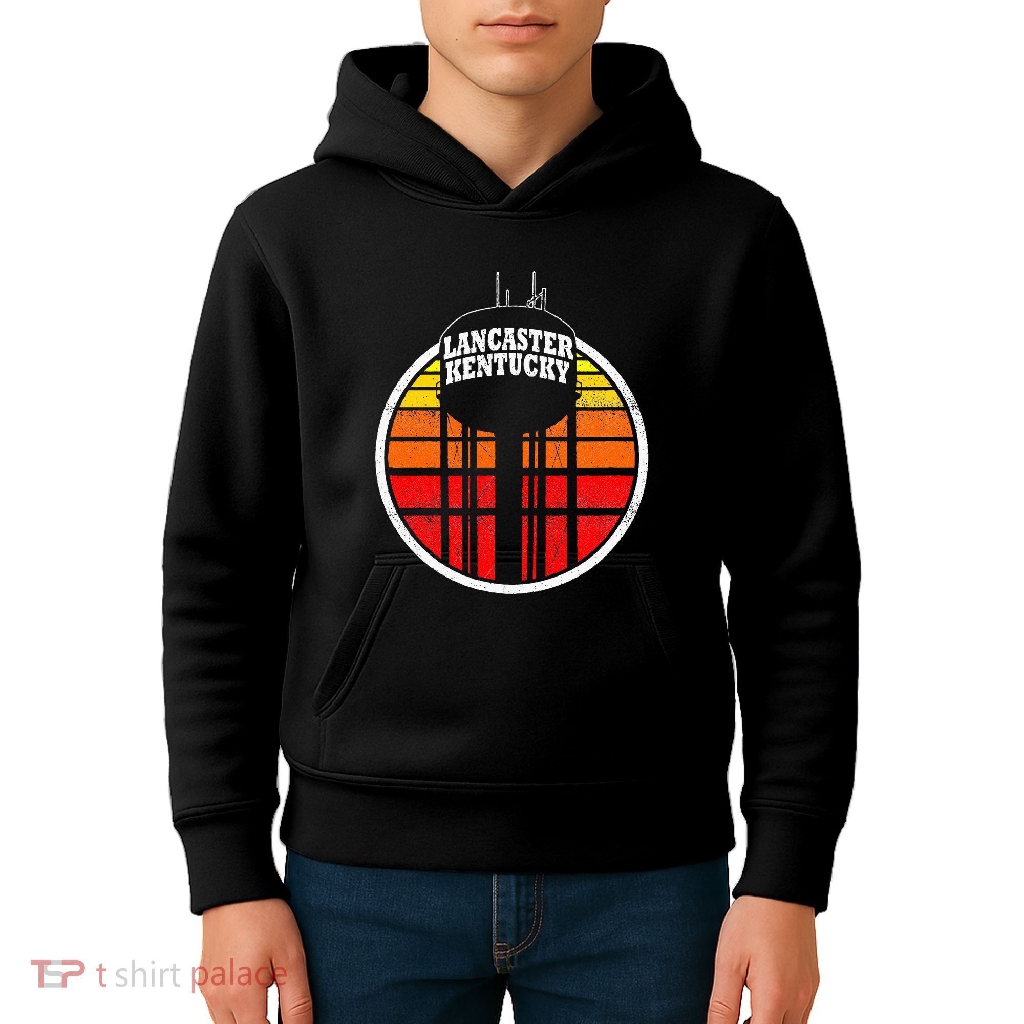 Lancaster Kentucky Water Tower Kids Hoodie