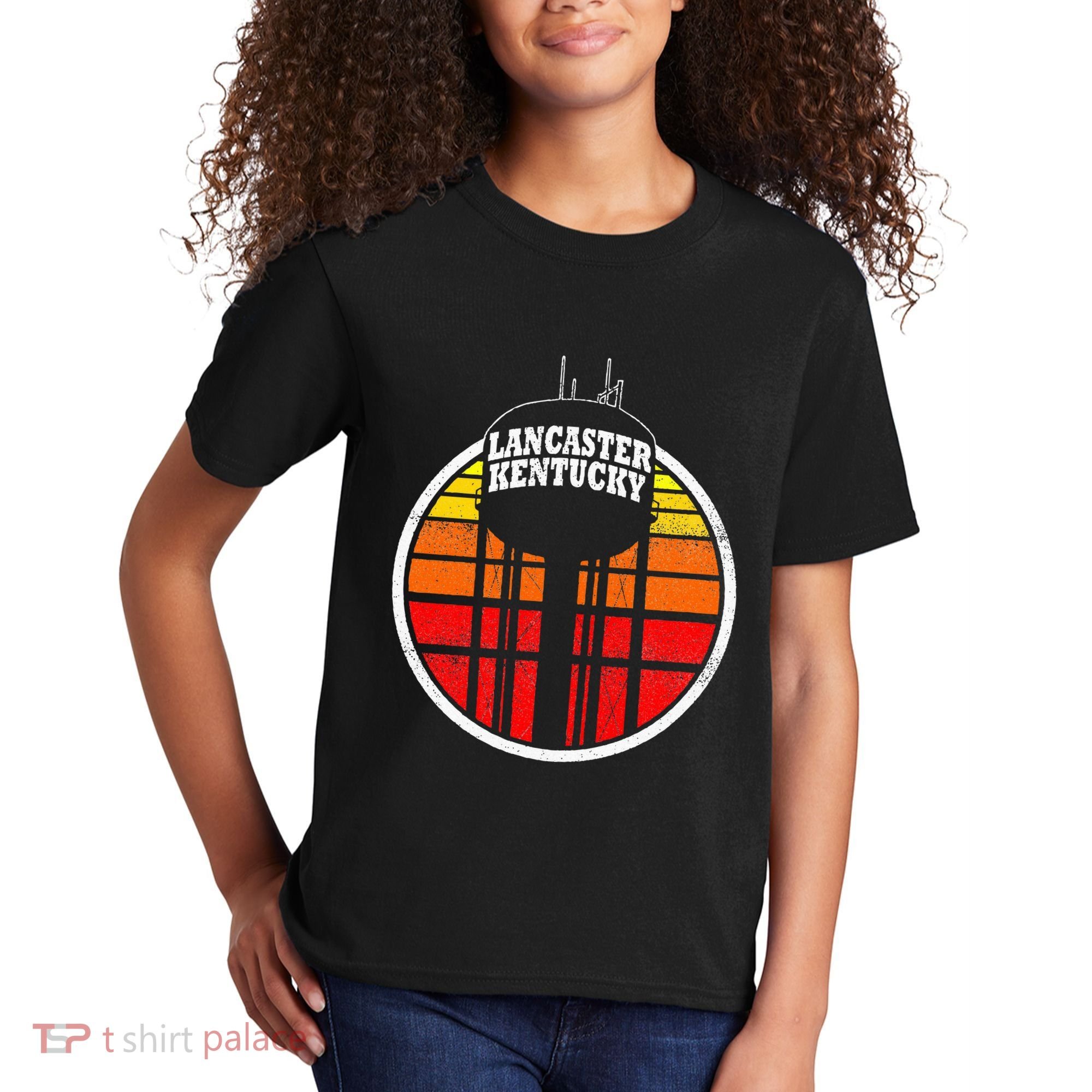 Lancaster Kentucky Water Tower Kids T-Shirt