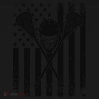 Lacrosse LAX American Flag Apron thumb 3