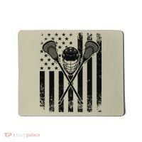 Lacrosse LAX American Flag Mousepad thumb 0