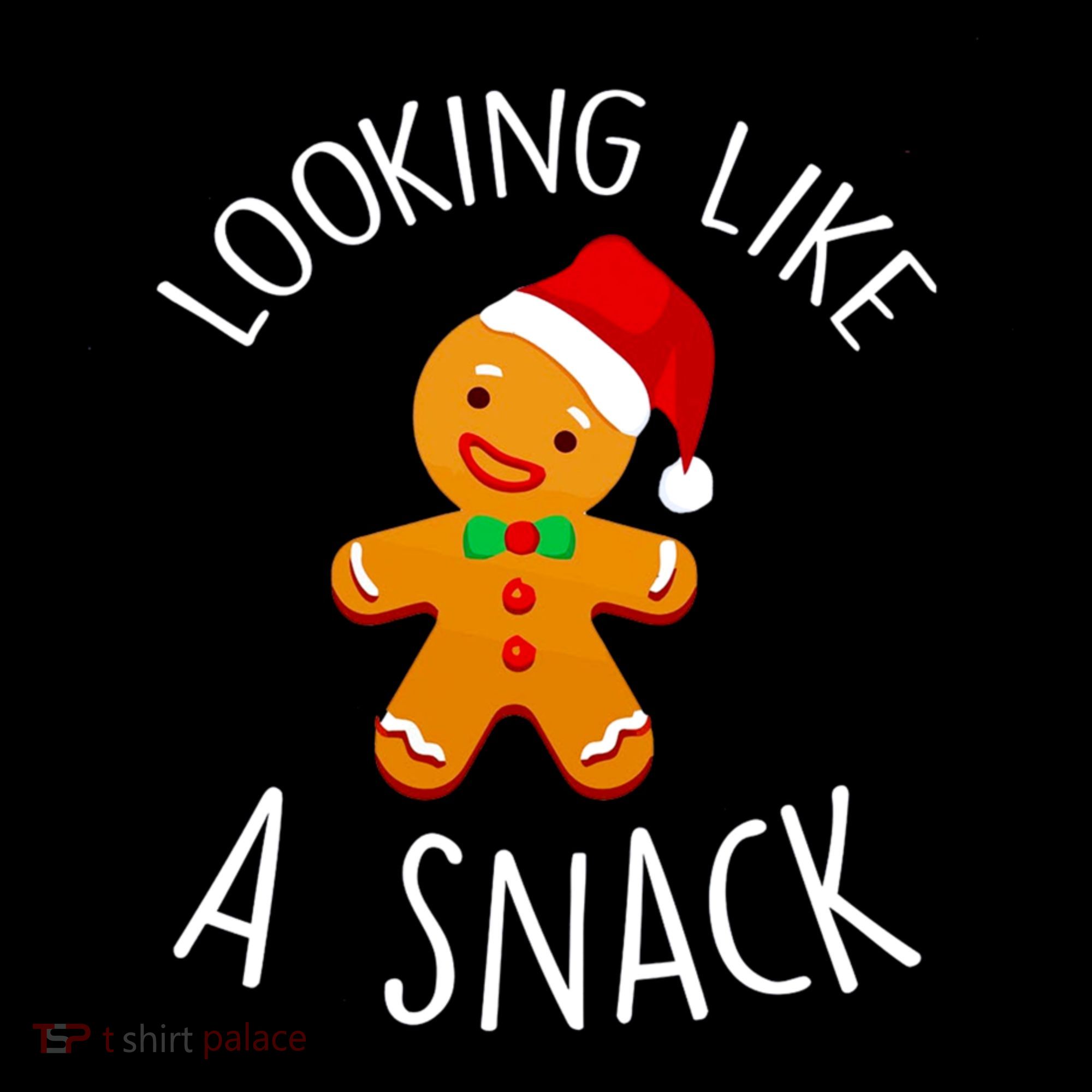 Looking Like A Snack Gingerbread Man Christmas Cookie Xmas Women's Hoodie