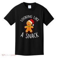 Looking Like A Snack Gingerbread Man Christmas Cookie Xmas Kids T-Shirt thumb 0