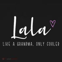 Lala Like A Grandma Only Cooler MotherS Day Coaster thumb 2
