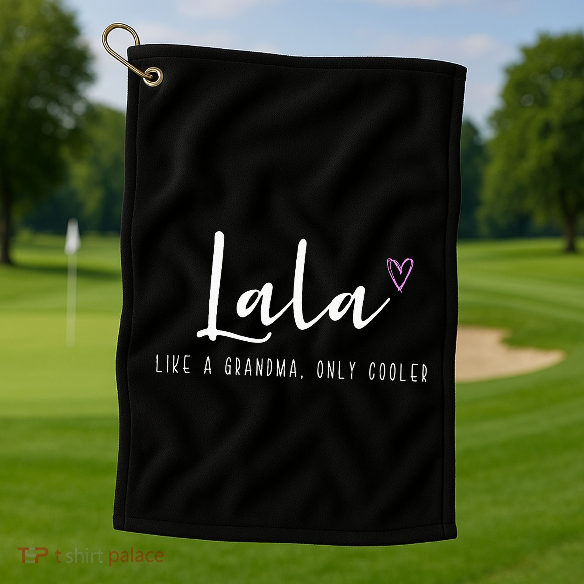 Lala Like A Grandma Only Cooler MotherS Day Golf Towel