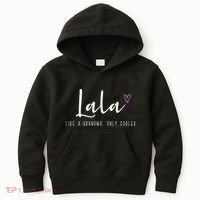 Lala Like A Grandma Only Cooler MotherS Day Kids Hoodie thumb 0