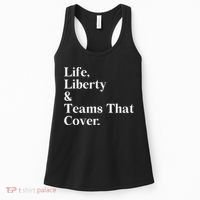 Life Liberty And Teams That Cover Women's Tank Top thumb 0