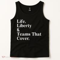 Life Liberty And Teams That Cover Tank Top thumb 2