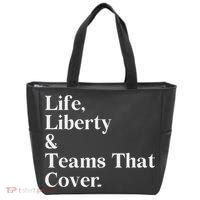 Life Liberty And Teams That Cover Tote Bag thumb 0