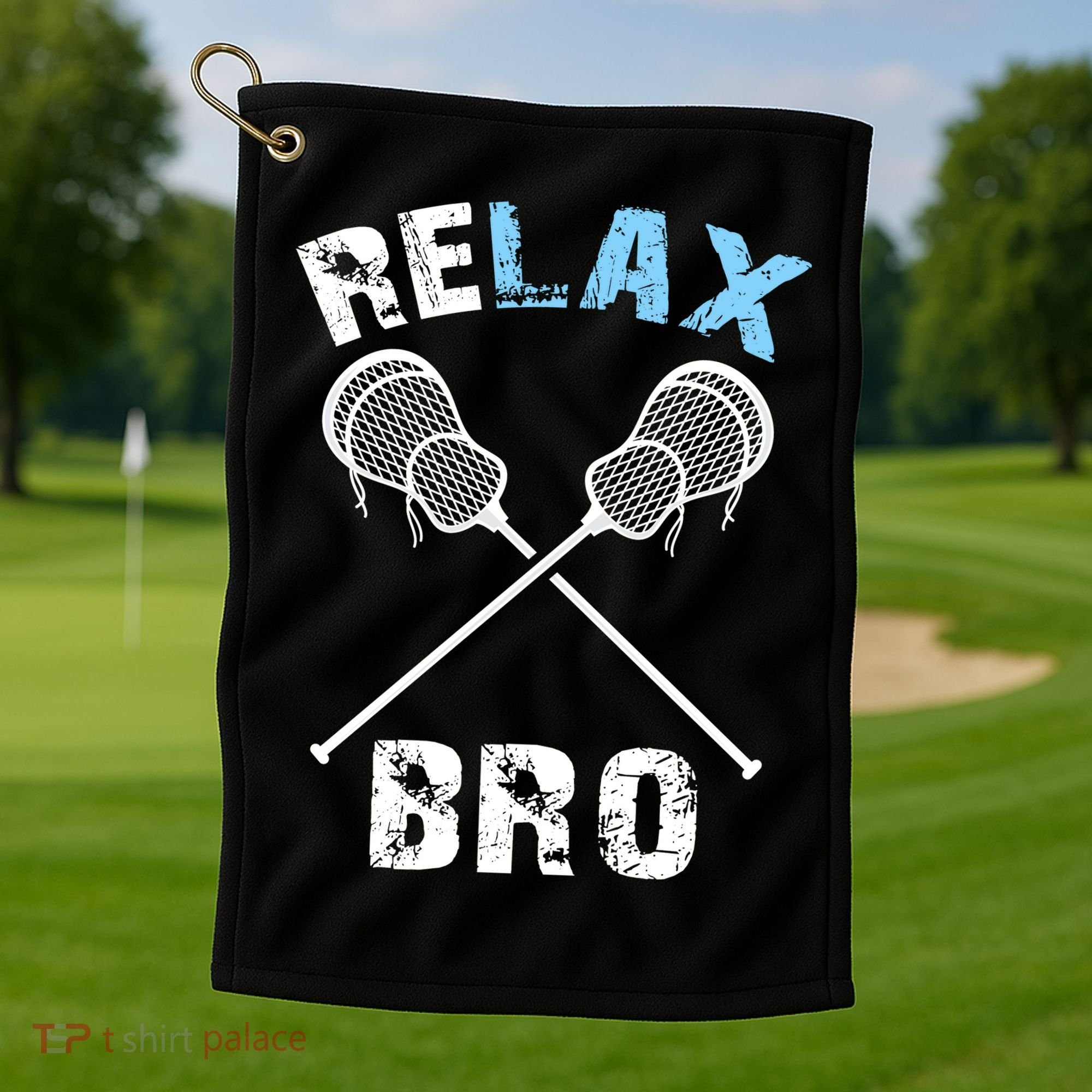 Lacrosse Golf Towel