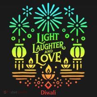 Light Laughter And Love Diwali Celebration Gift Women's Hoodie thumb 2