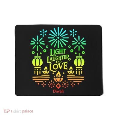 Light Laughter And Love Diwali Celebration Gift Mousepad