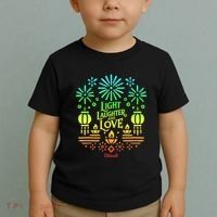 Light Laughter And Love Diwali Celebration Gift Toddler T-Shirt thumb 2