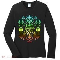 Light Laughter And Love Diwali Celebration Gift Women's Long Sleeve Shirt thumb 0