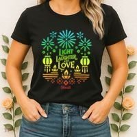 Light Laughter And Love Diwali Celebration Gift Women's T-Shirt thumb 2