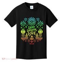 Light Laughter And Love Diwali Celebration Gift Kids T-Shirt thumb 0