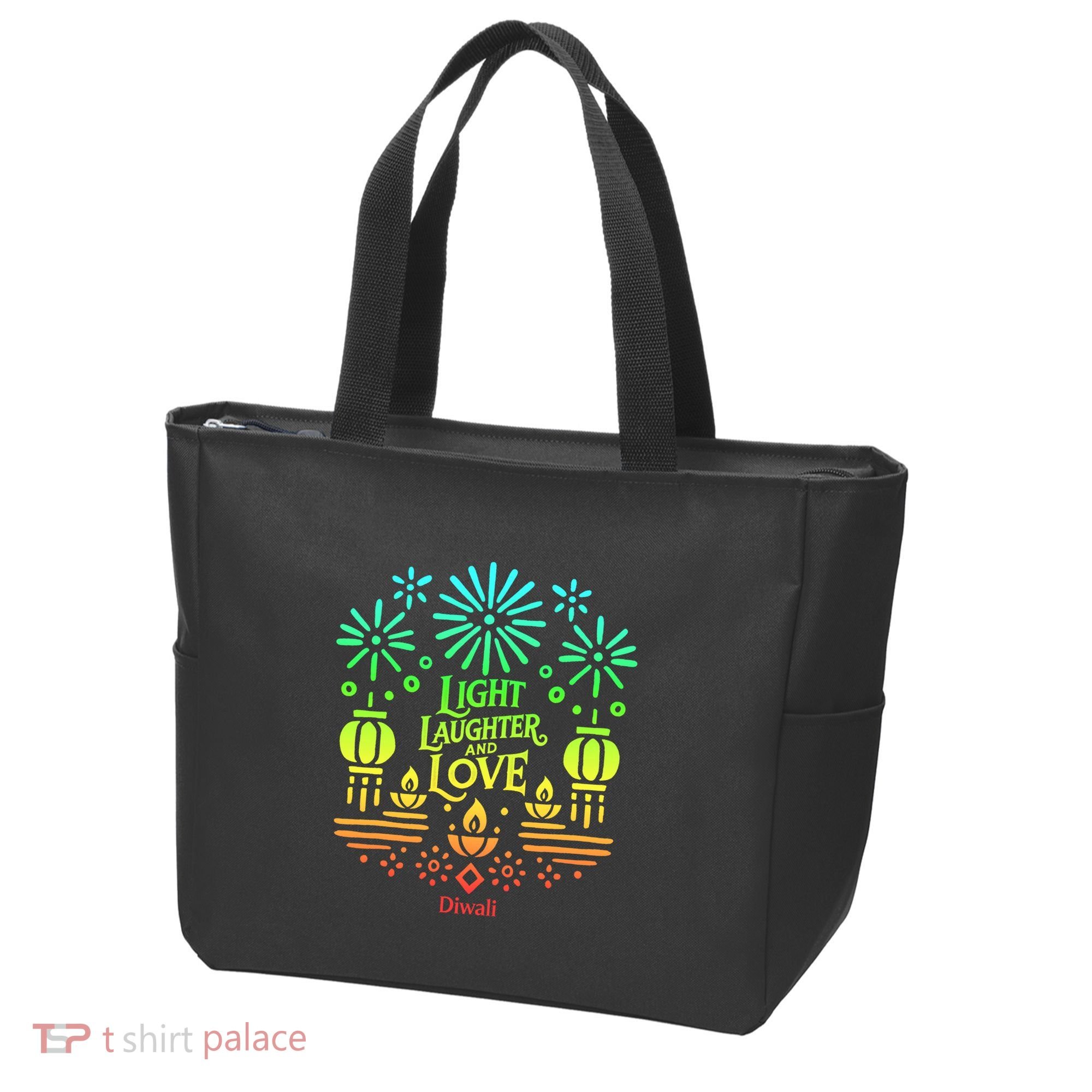 Light Laughter And Love Diwali Celebration Gift Tote Bag
