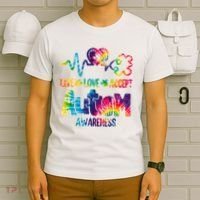 Live Love Accept Autism Awareness Colorful T-Shirt thumb 6