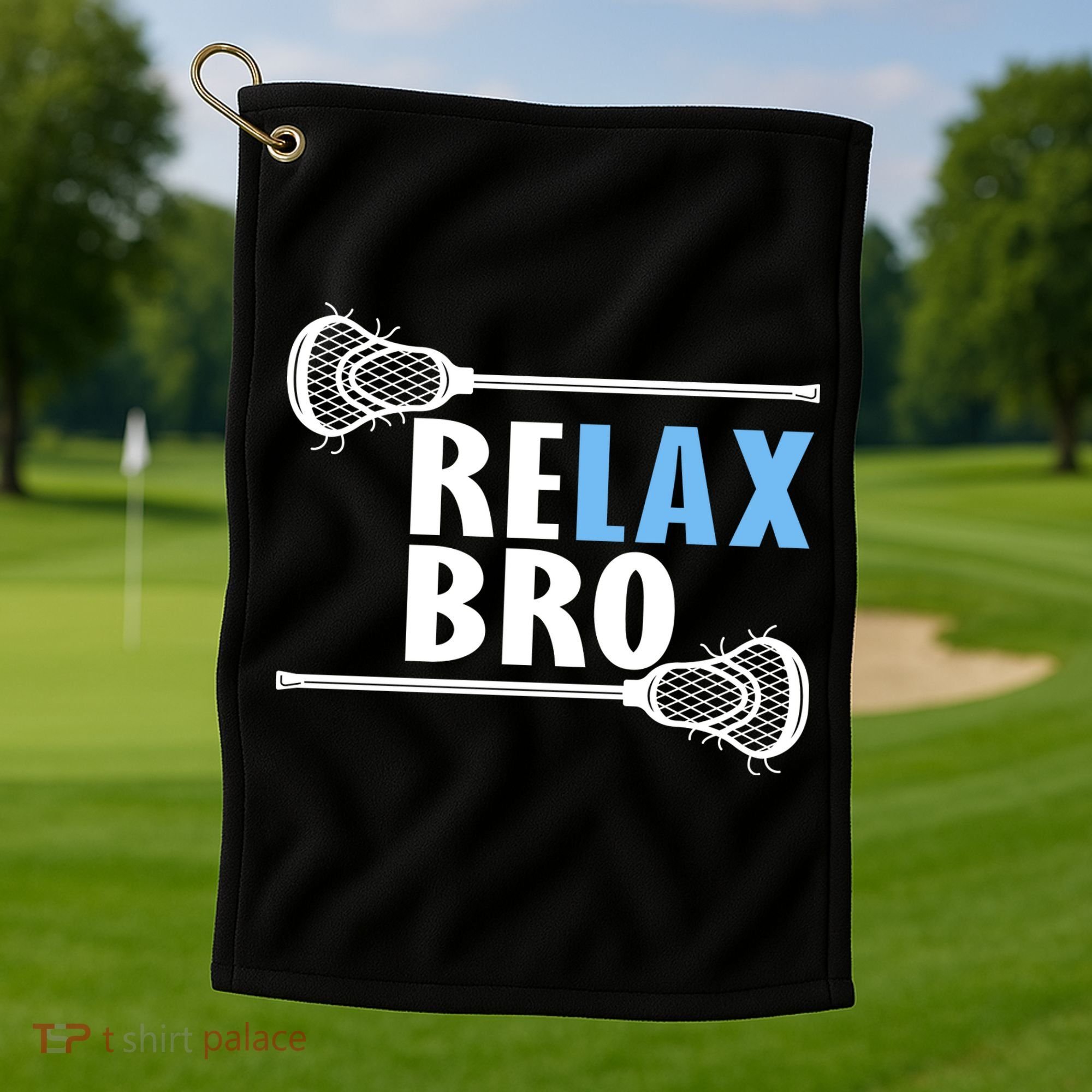 Lacrosse Golf Towel