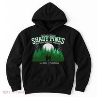 Live Laugh And Love At Shady Pines Retirement Home Miami Florida Hoodie thumb 0