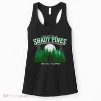 Live Laugh And Love At Shady Pines Retirement Home Miami Florida Women's Tank Top thumb 0