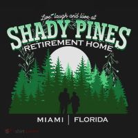 Live Laugh And Love At Shady Pines Retirement Home Miami Florida Women's Tank Top thumb 5