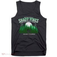 Live Laugh And Love At Shady Pines Retirement Home Miami Florida Tank Top thumb 0