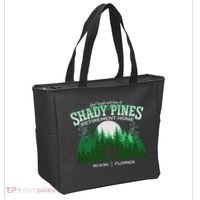 Live Laugh And Love At Shady Pines Retirement Home Miami Florida Tote Bag thumb 2