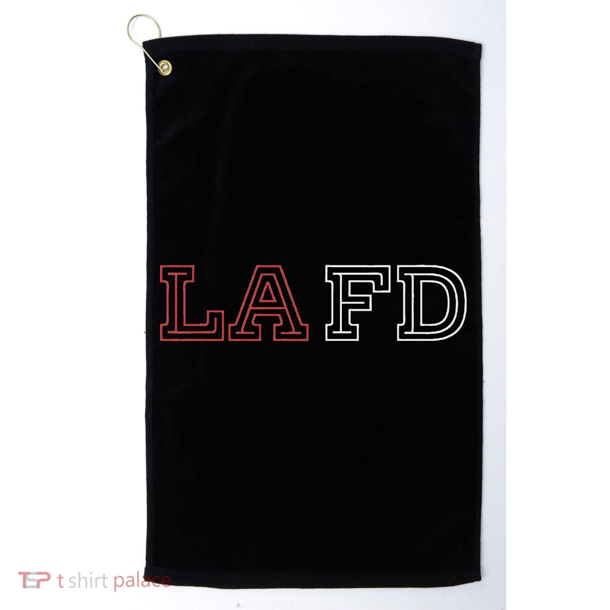 Lafd Los Angeles Fire Department Golf Towel