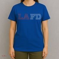 Lafd Los Angeles Fire Department T-Shirt thumb 4