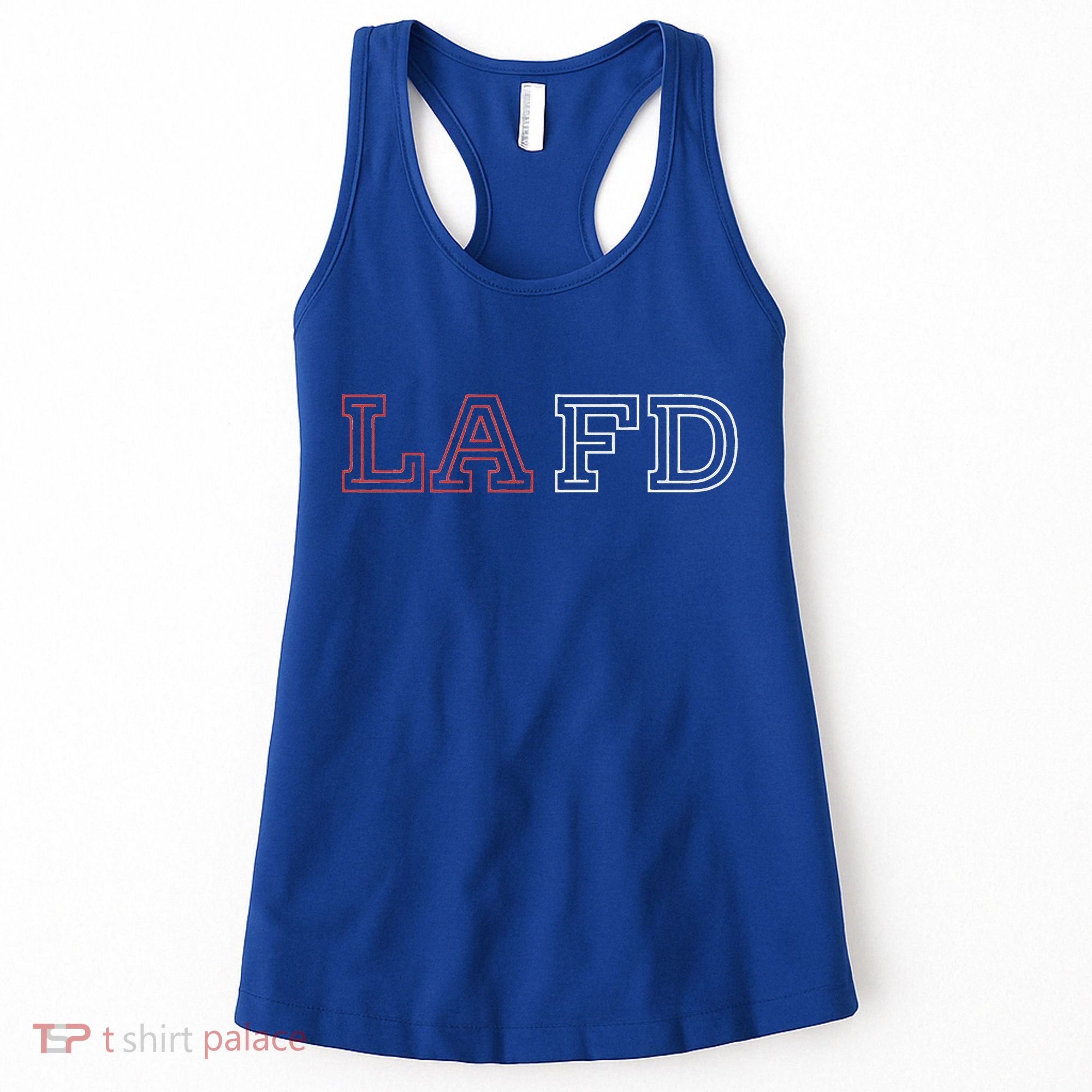 Lafd Los Angeles Fire Department Women's Tank Top