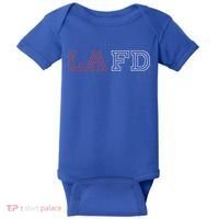 Lafd Los Angeles Fire Department Baby Bodysuit thumb 0