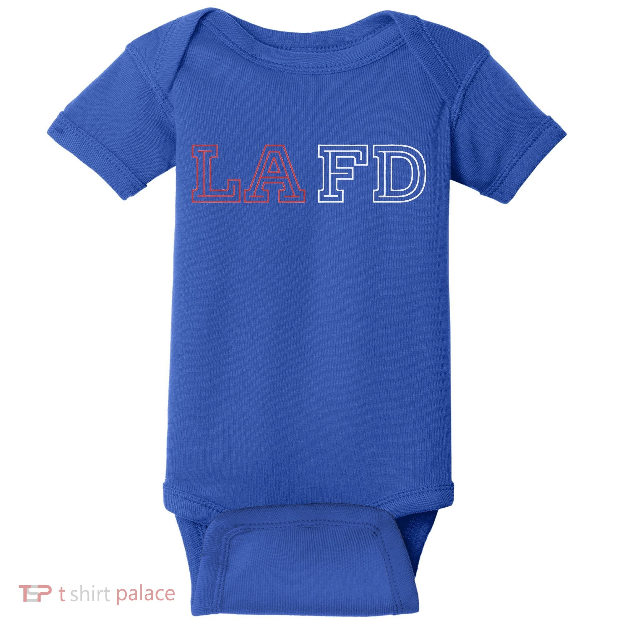 Lafd Los Angeles Fire Department Baby Bodysuit