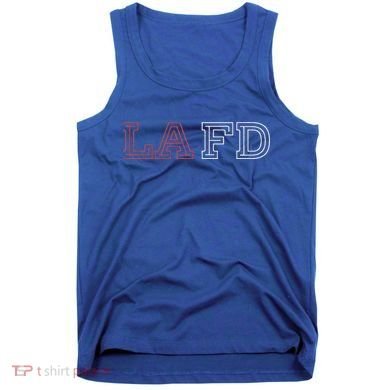 Lafd Los Angeles Fire Department Tank Top