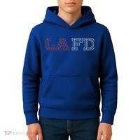 Lafd Los Angeles Fire Department Kids Hoodie thumb 4