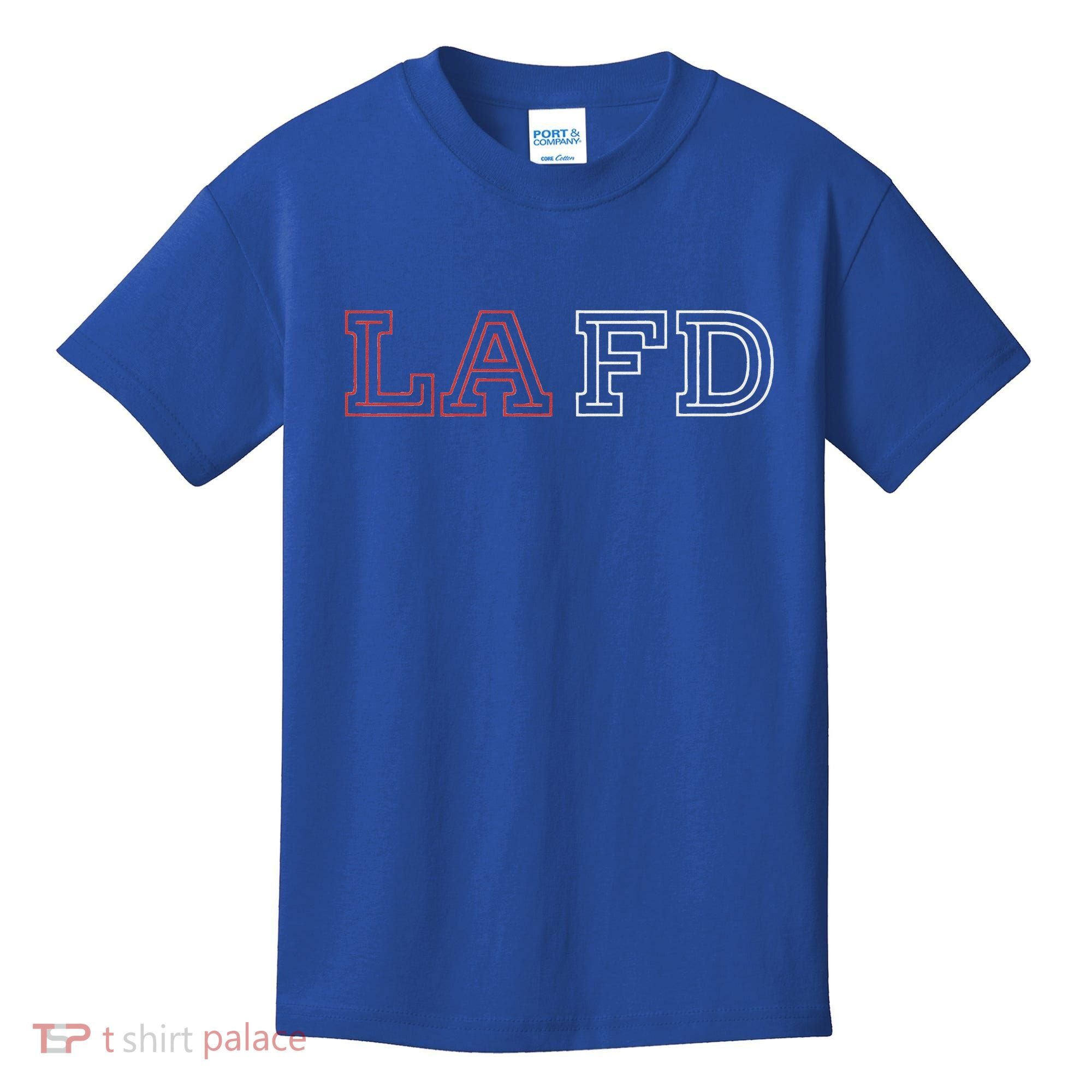 Lafd Los Angeles Fire Department Kids T-Shirt