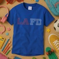 Lafd Los Angeles Fire Department Kids T-Shirt thumb 3