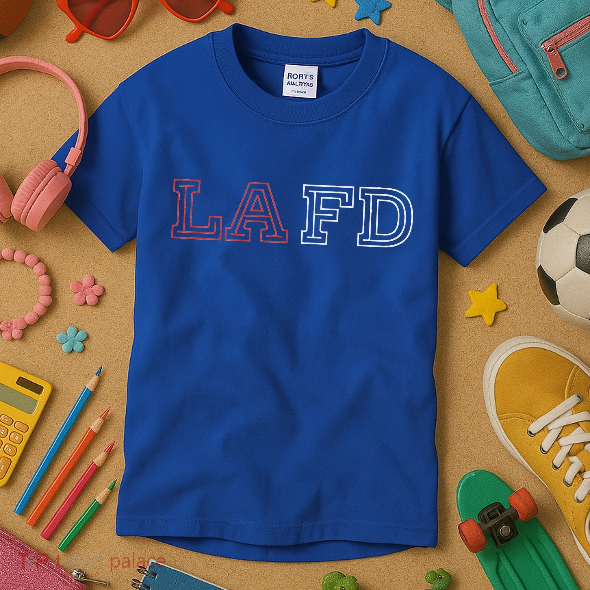 Lafd Los Angeles Fire Department Kids T-Shirt
