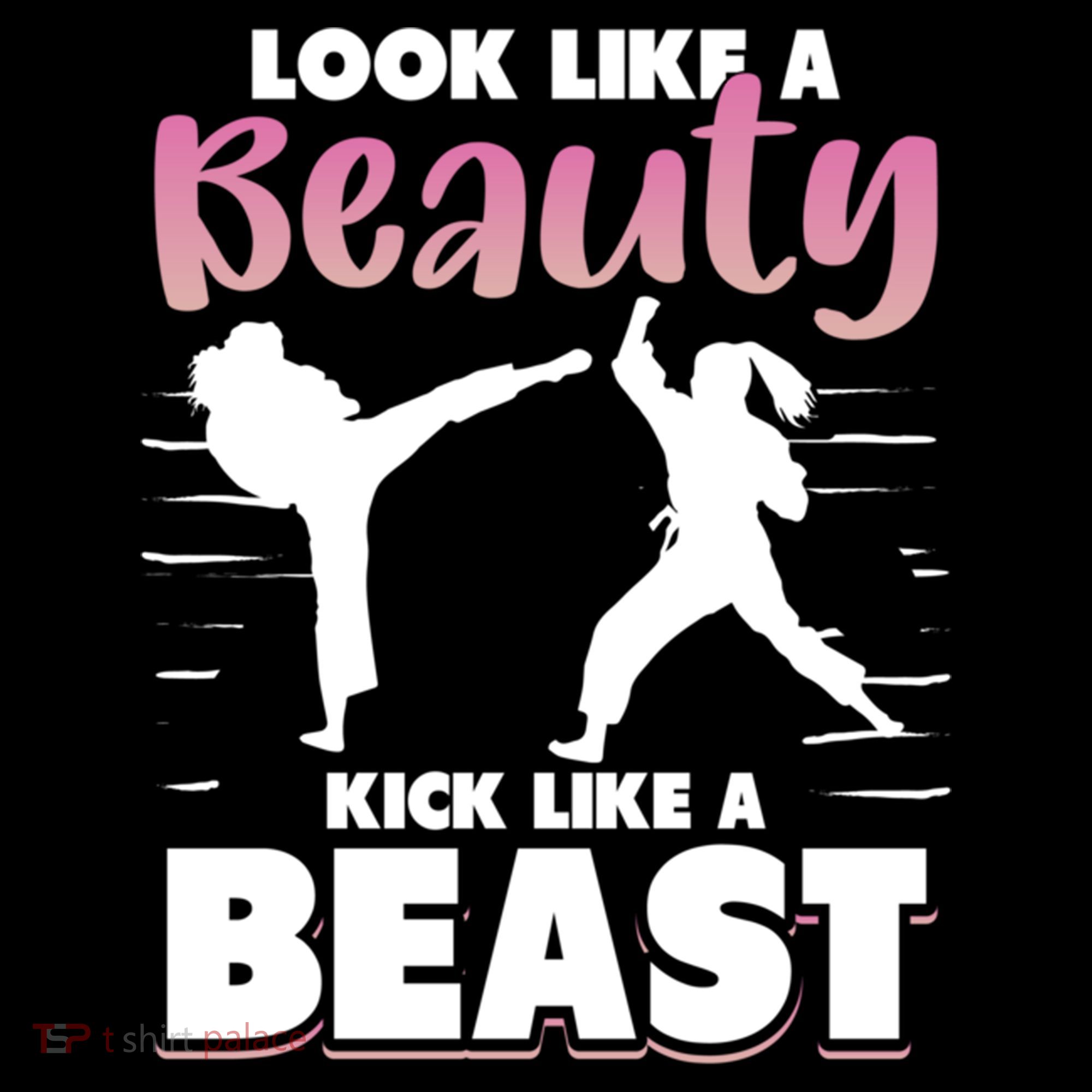 Look Like A Beauty Kick Like A Beast Boxing Gym Boxer Coffee Mug