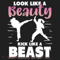 Look Like A Beauty Kick Like A Beast Boxing Gym Boxer 11oz C Handle Ceramic Mug thumb 5