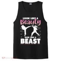 Look Like A Beauty Kick Like A Beast Boxing Gym Boxer PosiCharge Competitor Tank thumb 0