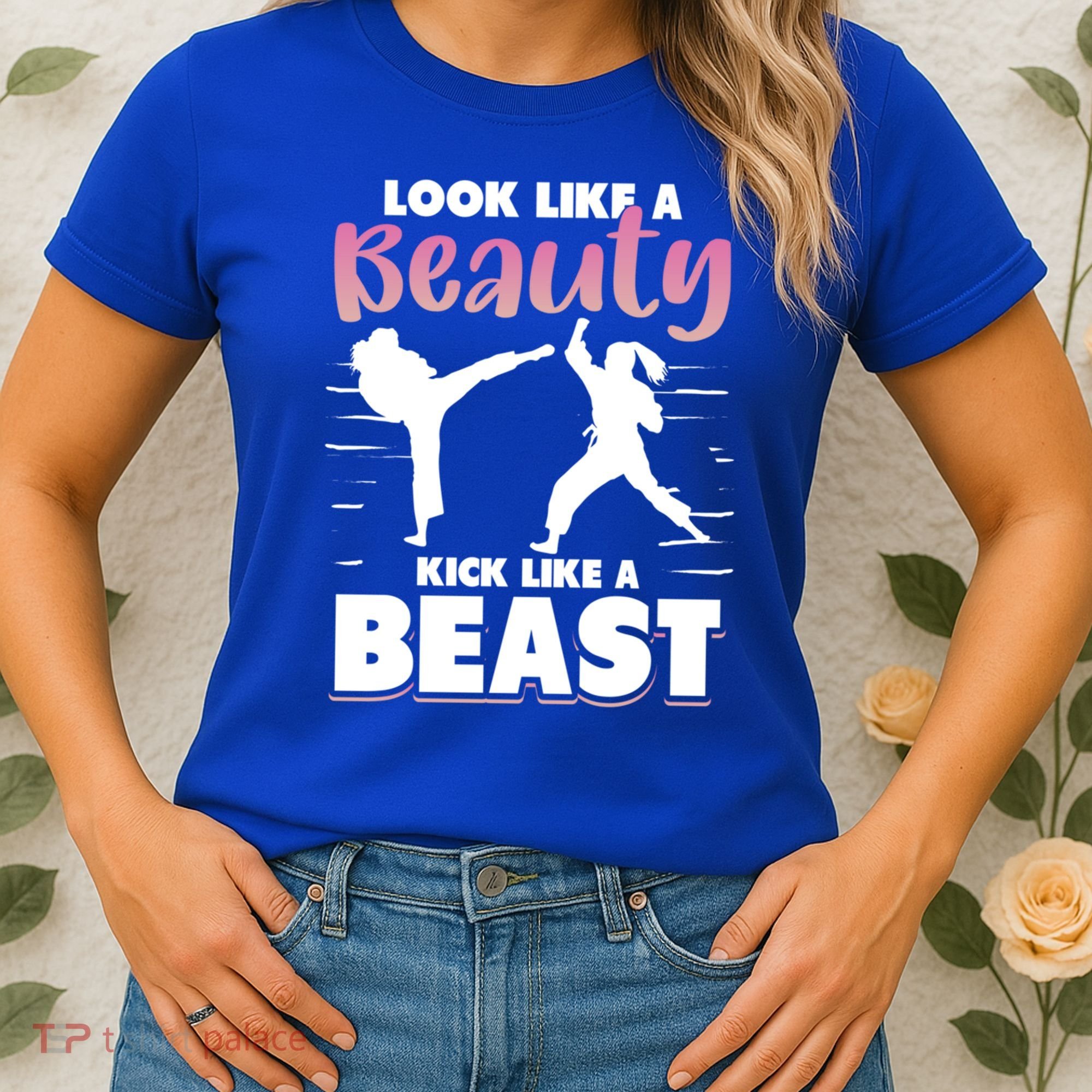 Look Like A Beauty Kick Like A Beast Boxing Gym Boxer Women's T-Shirt