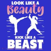 Look Like A Beauty Kick Like A Beast Boxing Gym Boxer Kids Long Sleeve Plaid Pajama Set thumb 2