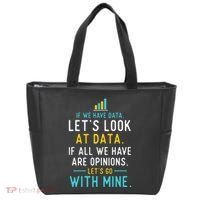 LetS Look At Data Data Science Statistics Data Analyst Tote Bag thumb 0