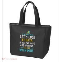 LetS Look At Data Data Science Statistics Data Analyst Tote Bag thumb 3