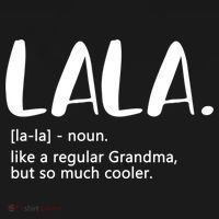 Lala Like A Regular Grandma But Cooler Mothers Day Lala Funny Gift Ornament thumb 1