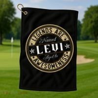 Levi Legends Are Named Levi Golf Towel thumb 1