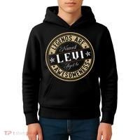 Levi Legends Are Named Levi Kids Hoodie thumb 4