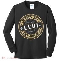Levi Legends Are Named Levi Kids Long Sleeve Shirt thumb 0