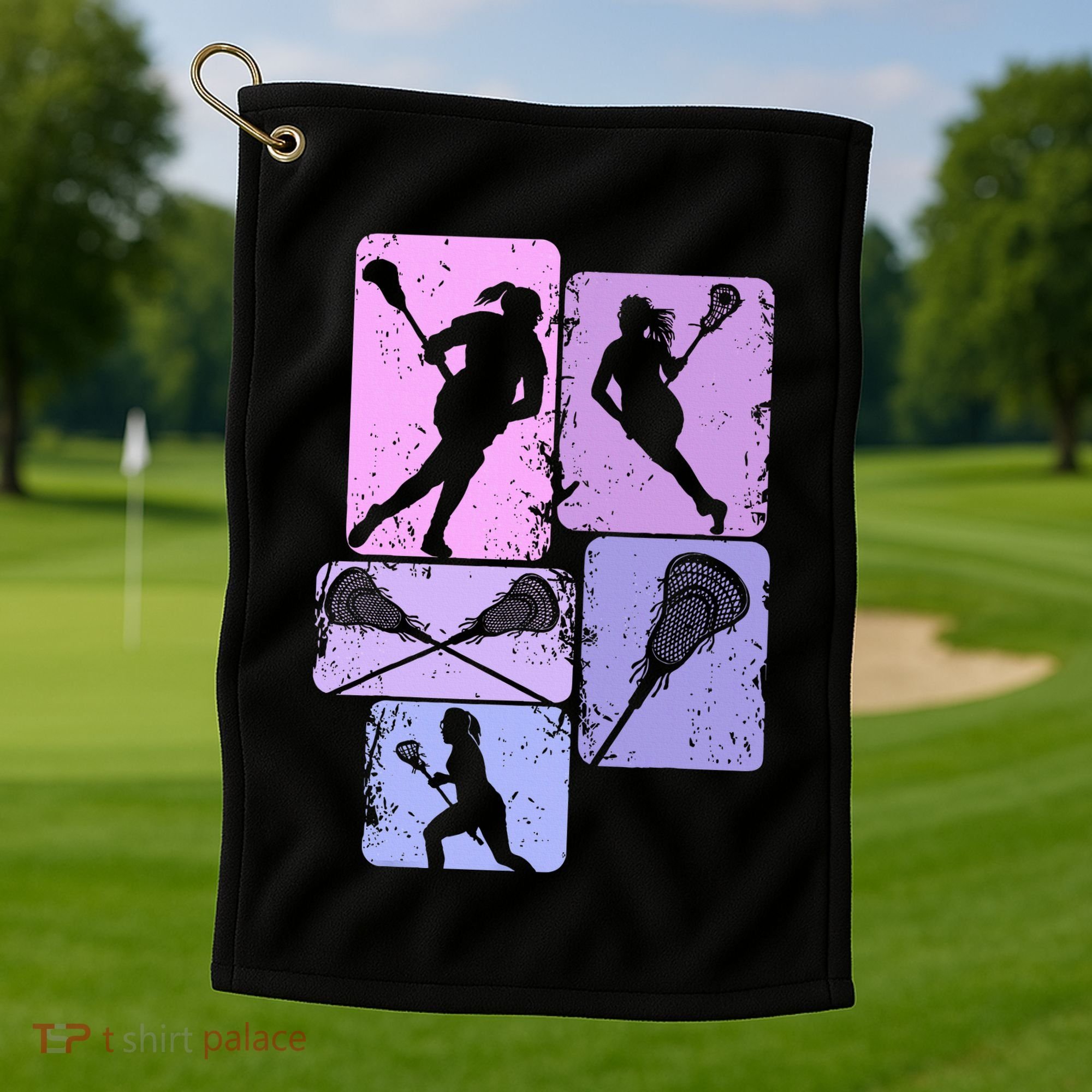 Lacrosse Golf Towel