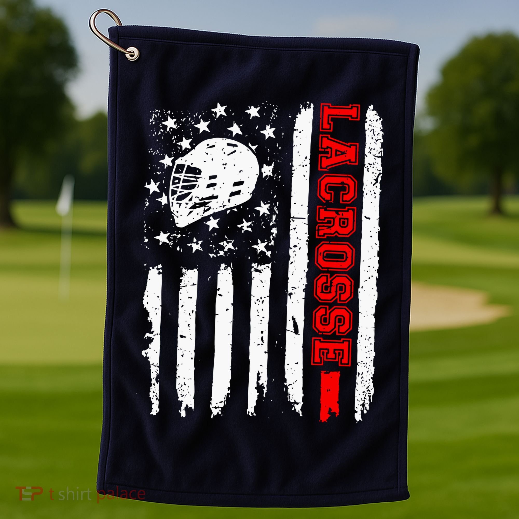 Lacrosse Golf Towel